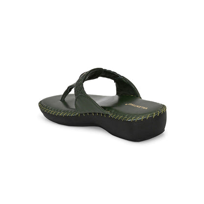 Valentino Women Green Premium Sandals