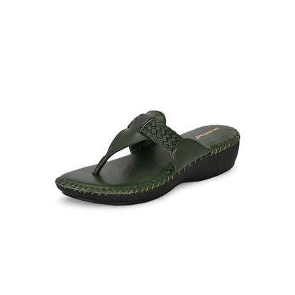 Valentino Women Green Premium Sandals