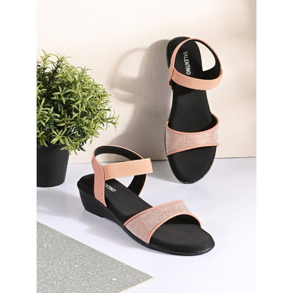 Valentino Women Pink Premium Sandal Heels