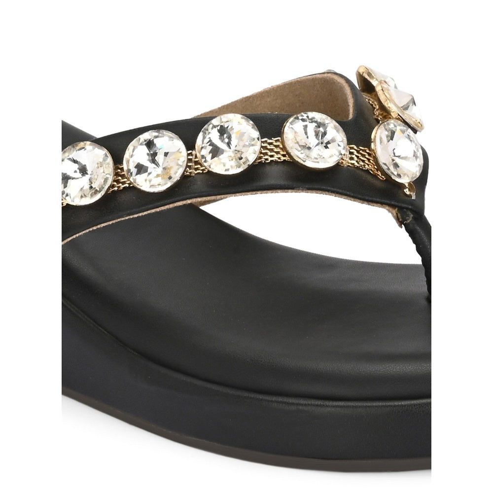 Valentino Women Premium Black Wedges