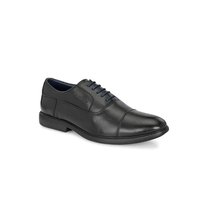 Valentino Mens Leather Formal Oxford Shoes - Black