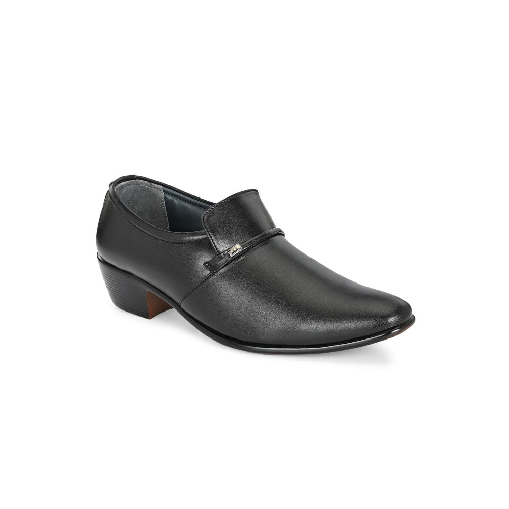 Valentino Mens Leather Formal Oxford Shoes - Black