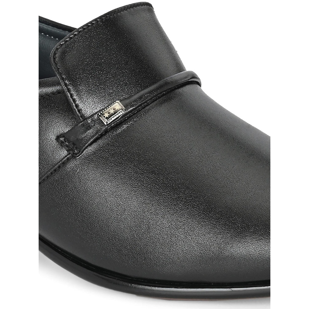 Valentino Mens Leather Formal Oxford Shoes - Black