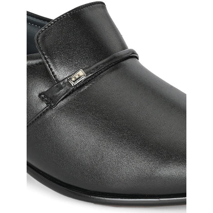 Valentino Mens Leather Formal Oxford Shoes - Black