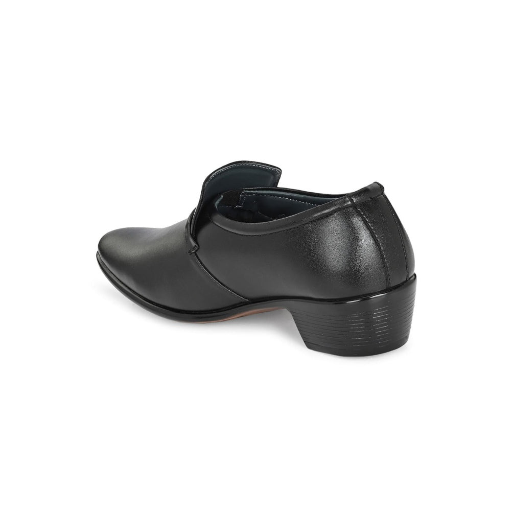 Valentino Mens Leather Formal Oxford Shoes - Black
