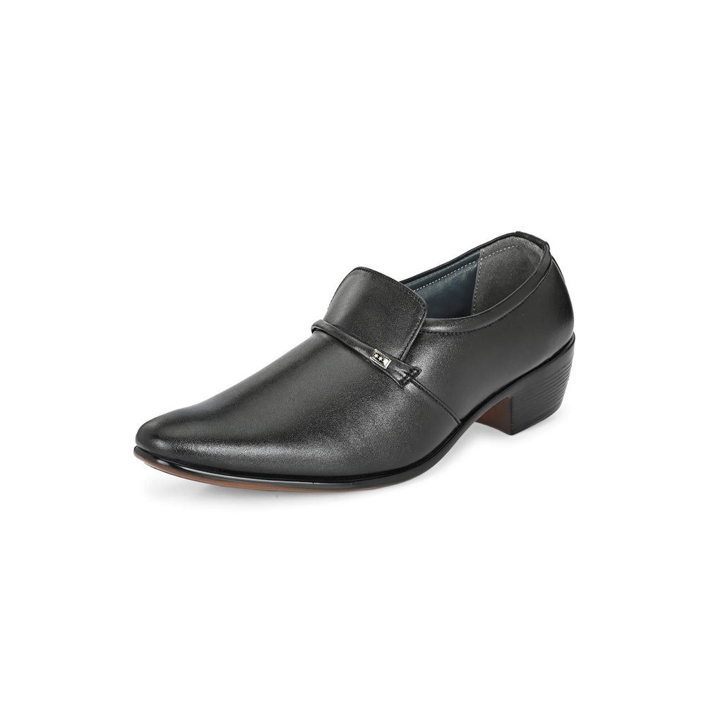 Valentino Mens Leather Formal Oxford Shoes - Black