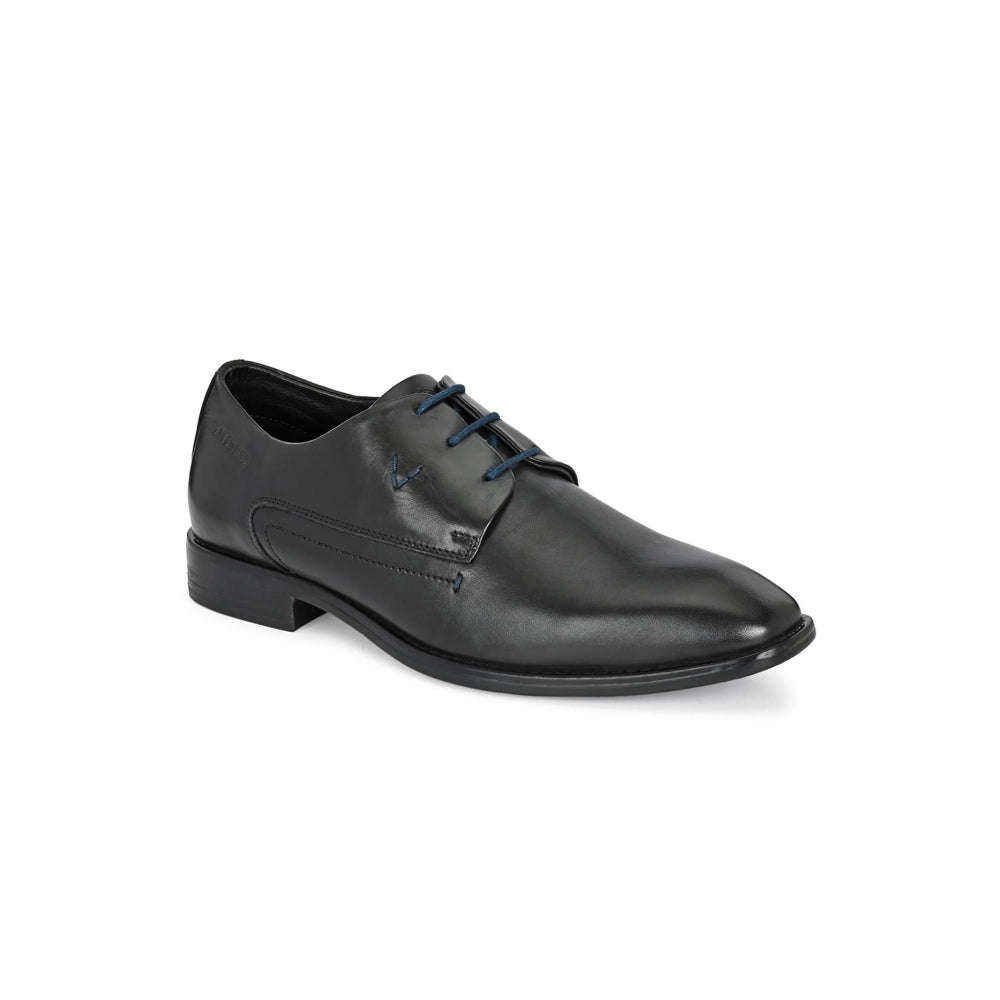 Valentino Mens Leather Formal Derbies - Black
