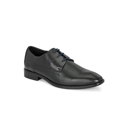 Valentino Mens Leather Formal Derbies - Black