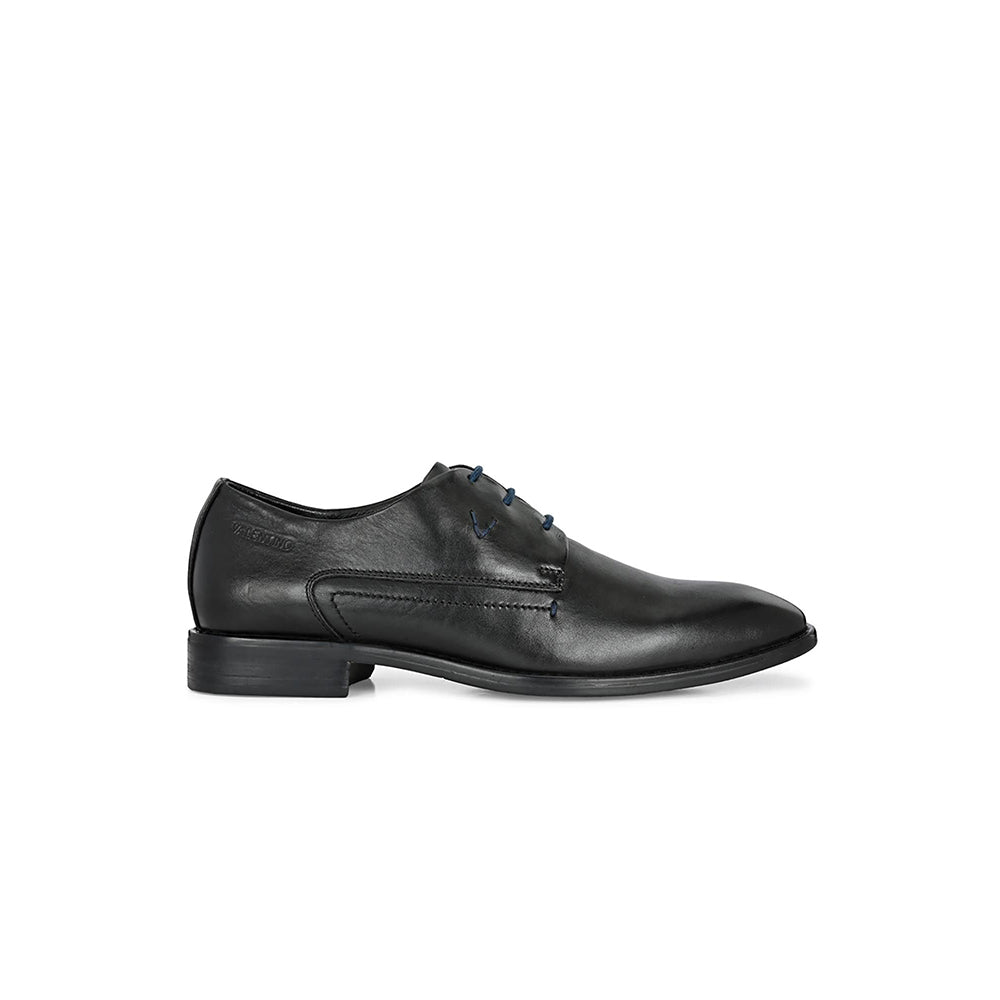 Valentino Mens Leather Formal Derbies - Black