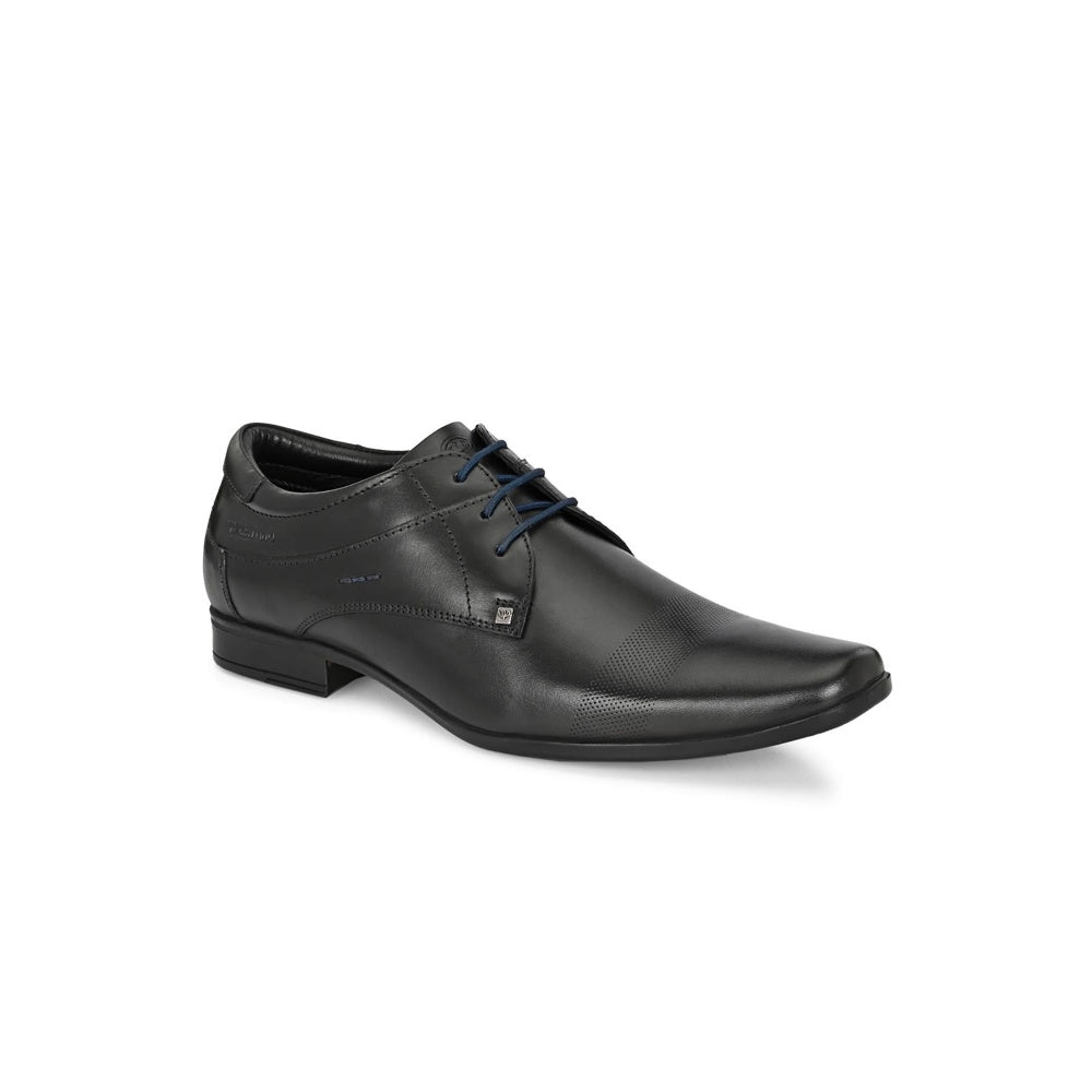 Valentino Mens Leather Formal Derbies - Black