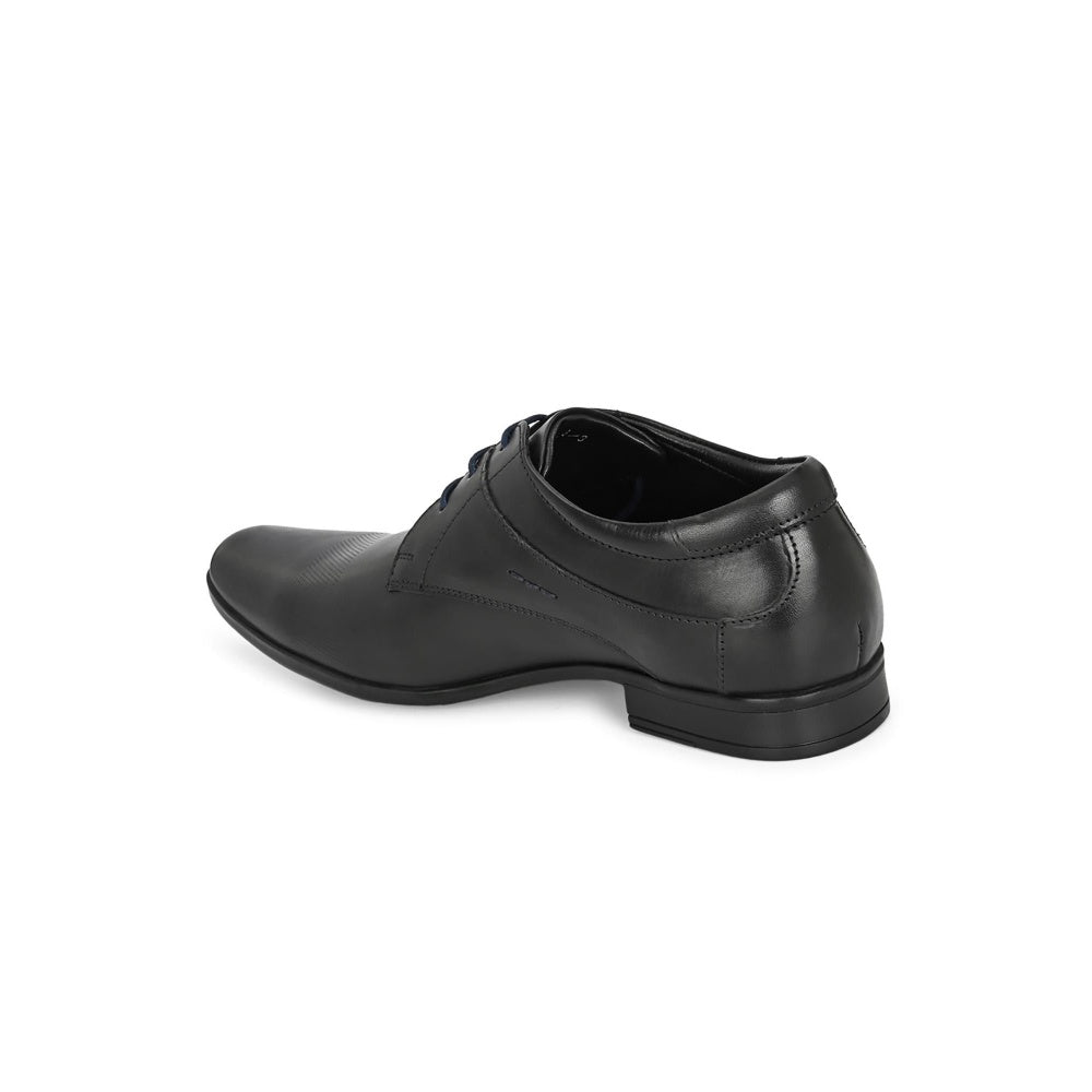 Valentino Mens Leather Formal Derbies - Black