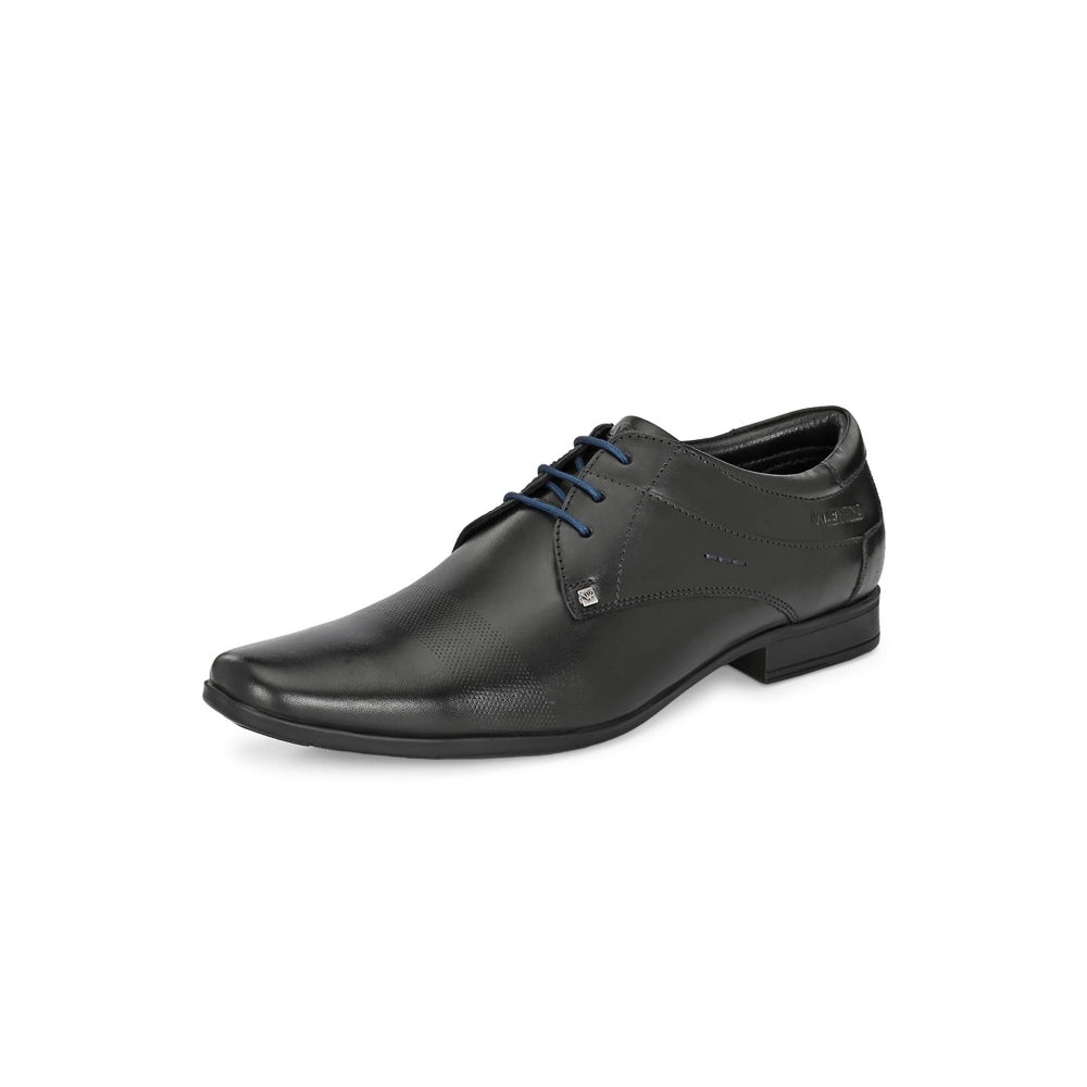 Valentino Mens Leather Formal Derbies - Black