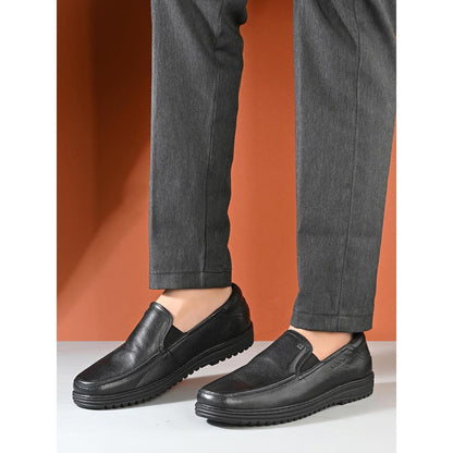 Valentino Men Black Casual Loafers