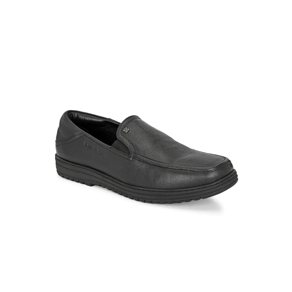 Valentino Men Black Casual Loafers