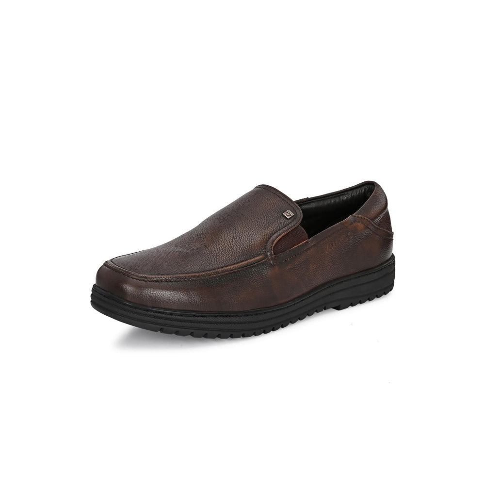 Valentino Men Brown Casual Loafers