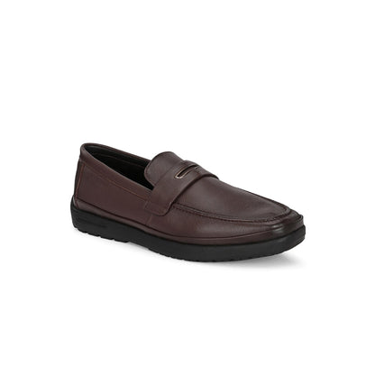 Valentino Men Brown Casual Loafers