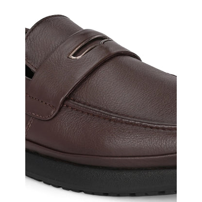 Valentino Men Brown Casual Loafers