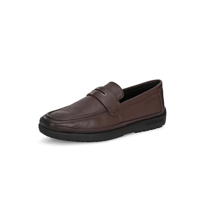 Valentino Men Brown Casual Loafers