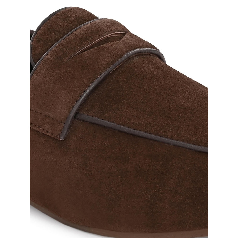 Valentino Men Brown Casual Loafers