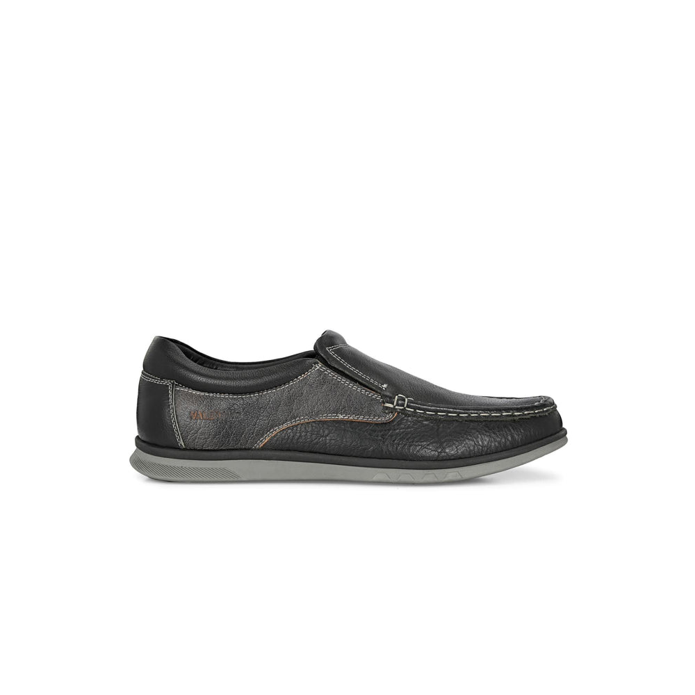 Valentino Men Black Casual Loafers