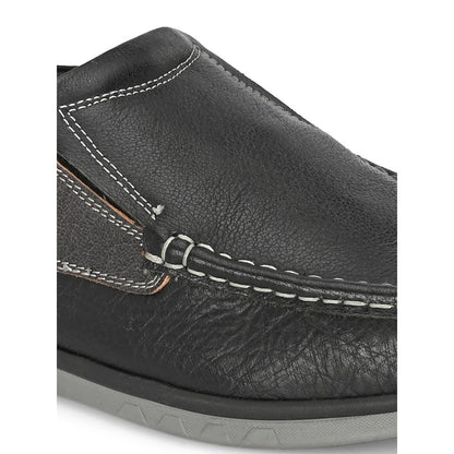 Valentino Men Black Casual Loafers