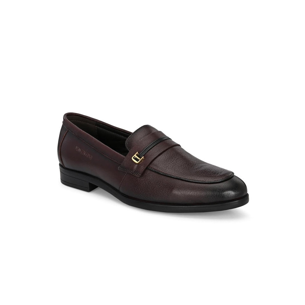 Valentino Men Maroon Casual Loafers
