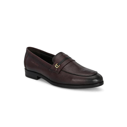 Valentino Men Maroon Casual Loafers
