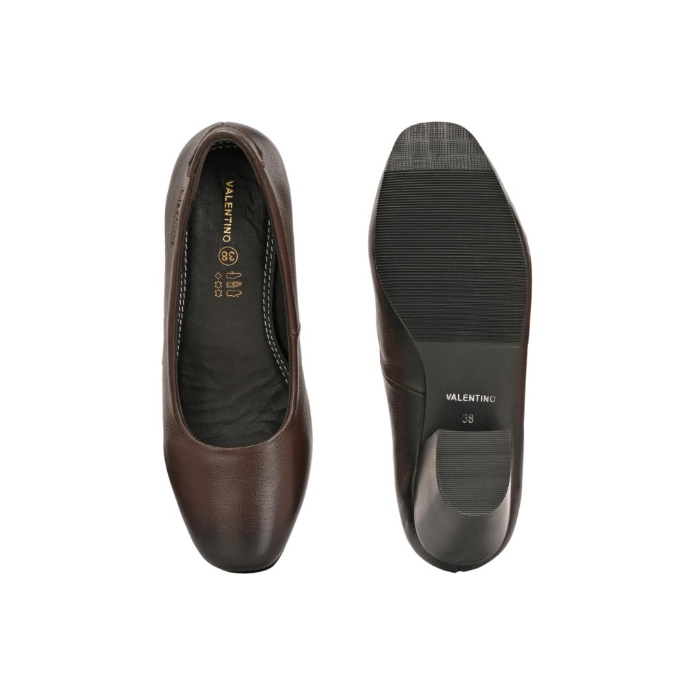 Valentino Women Brown Casual Loafers