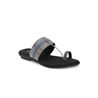 Valentino Women Grey Kolhapuris