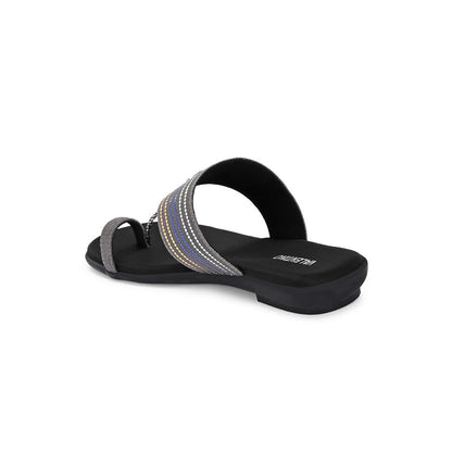 Valentino Women Grey Kolhapuris