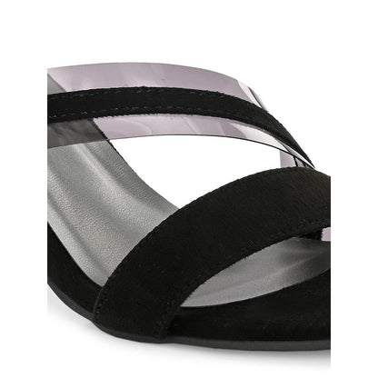 Valentino Women Premium Black Sandal Heels