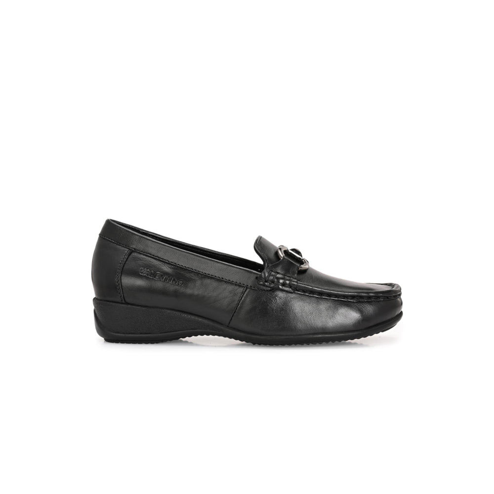 Valentino Women Black Casual Loafers