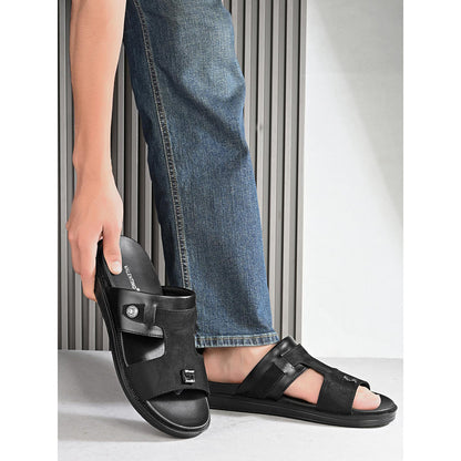 Valentino Men Black Sandals