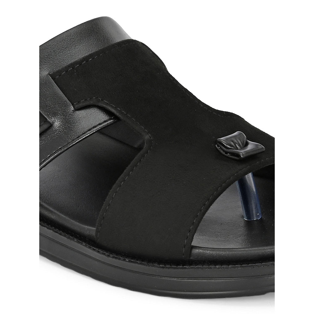 Valentino Men Black Sandals