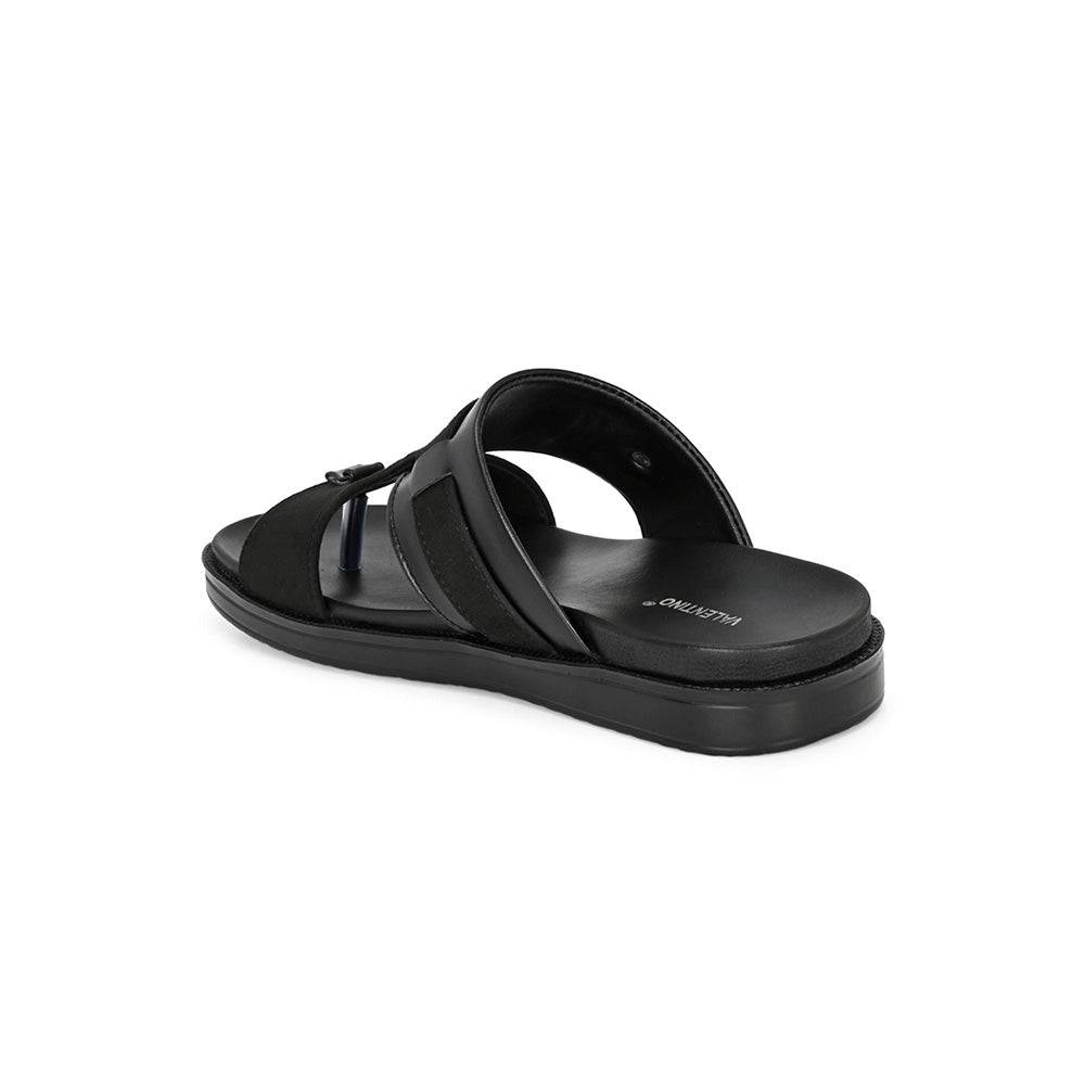 Valentino Men Black Sandals
