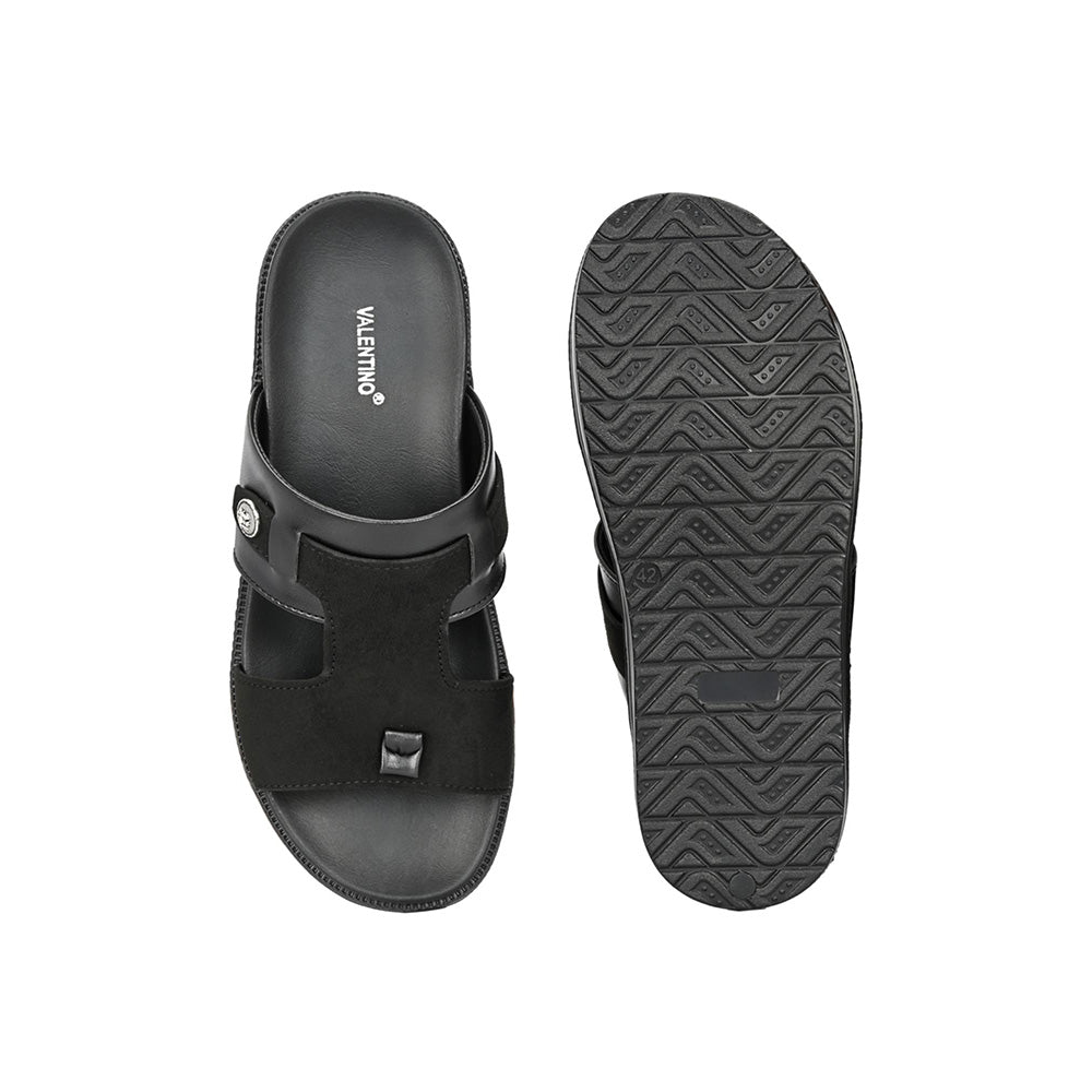 Valentino Men Black Sandals