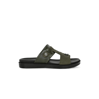 Valentino Men Olive Sandals