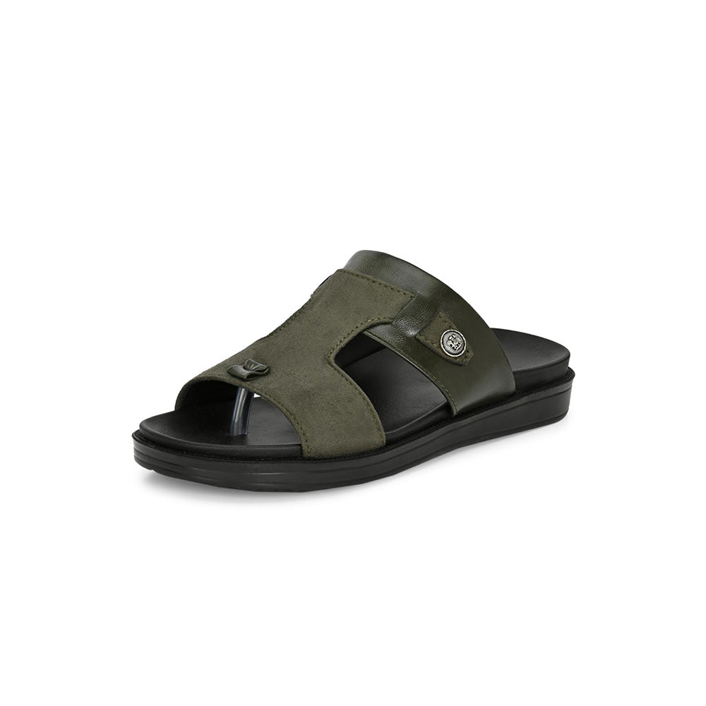 Valentino Men Olive Sandals