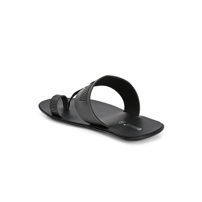 Valentino Men Black Sandals