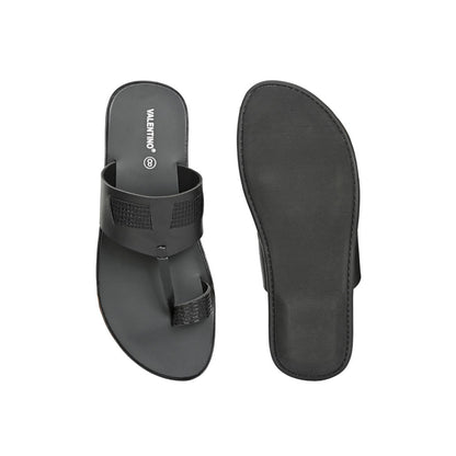 Valentino Men Black Sandals