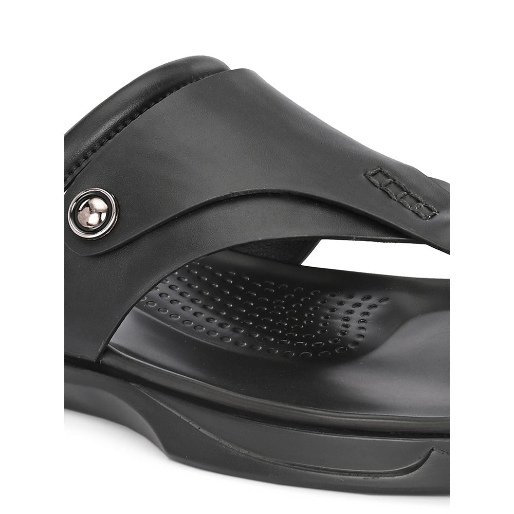 Valentino Men Black Sandals