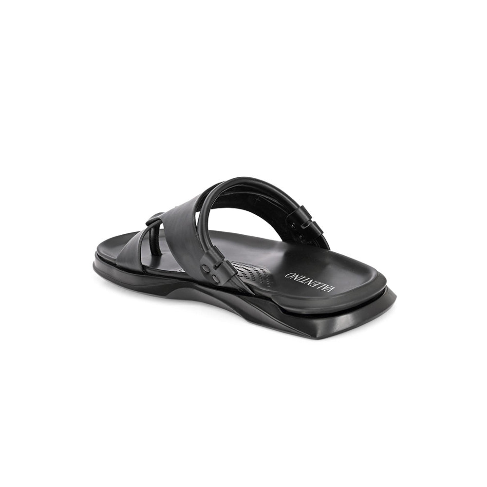 Valentino Men Black Sandals