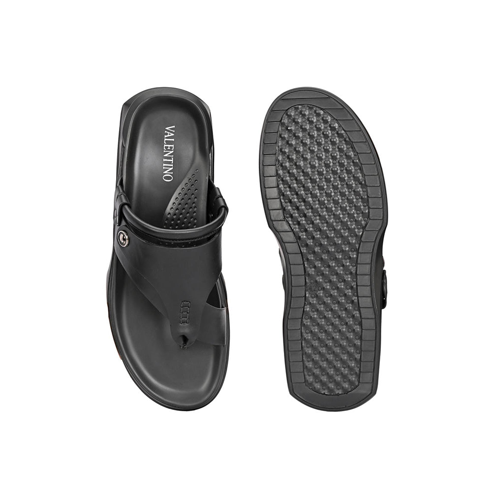 Valentino Men Black Sandals