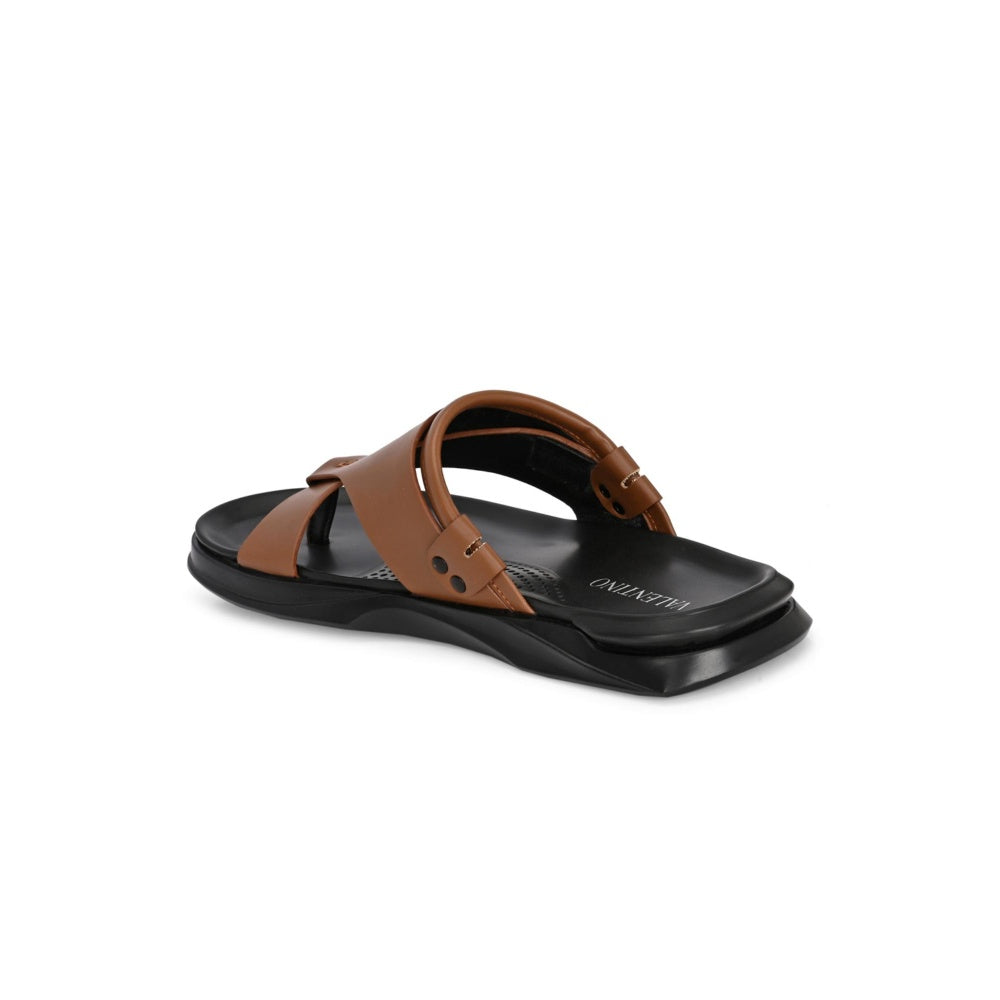 Valentino Men Tan Sandals
