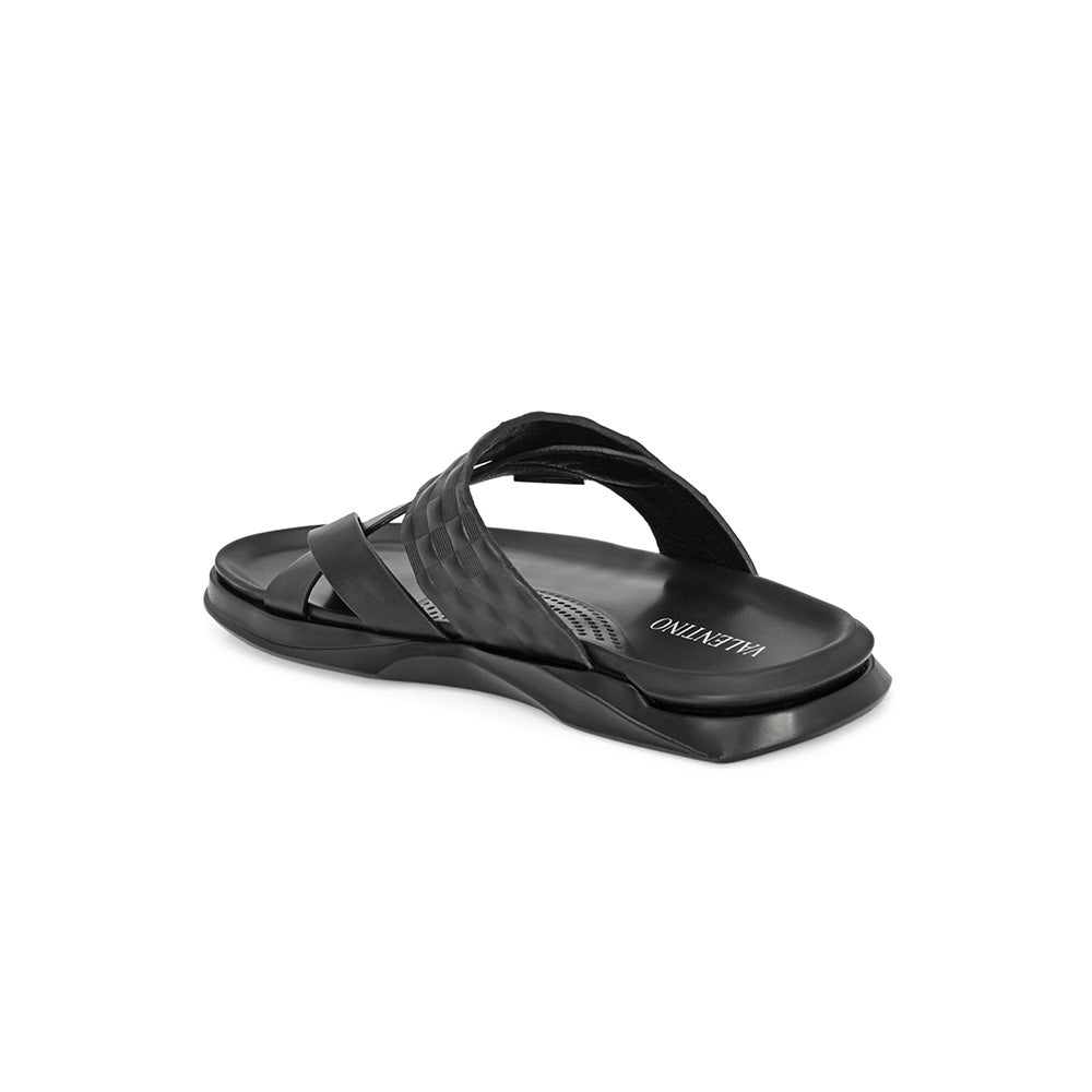 Valentino Men Black Sandals
