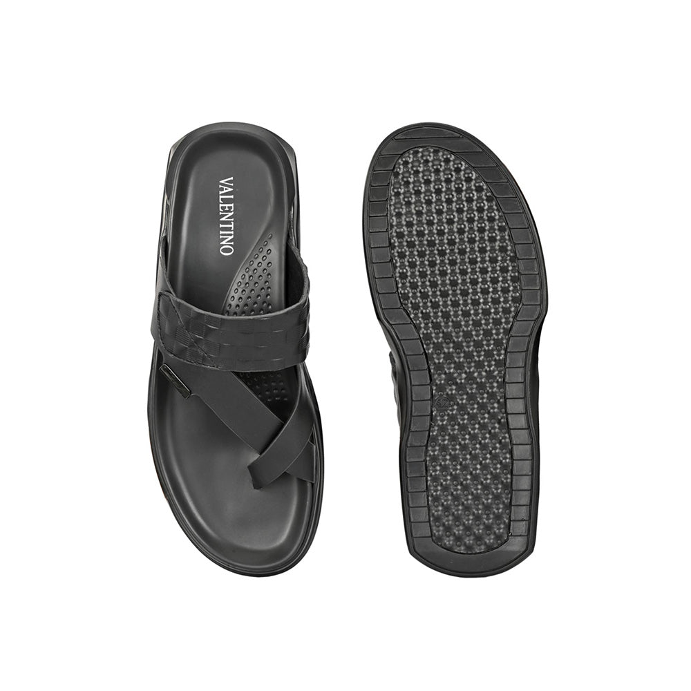 Valentino Men Black Sandals