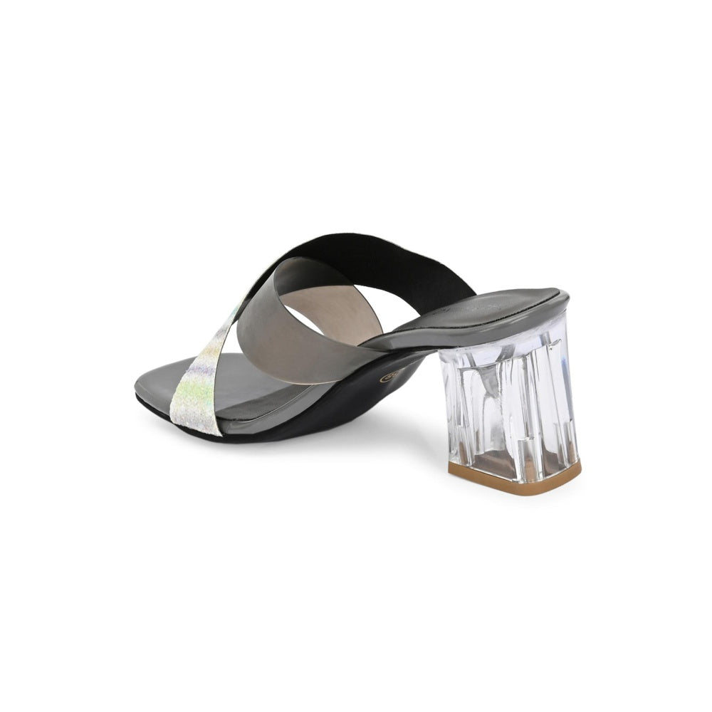 Valentino Women Premium Grey Sandal Heels