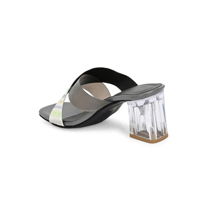 Valentino Women Premium Grey Sandal Heels