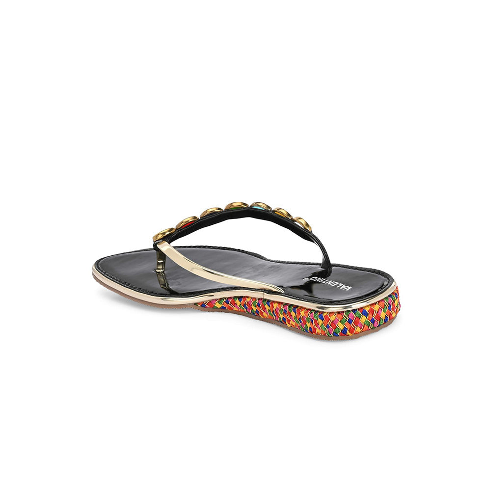 Valentino Women Black Sandals