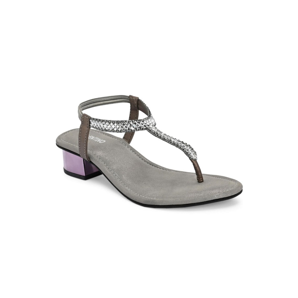 Valentino Women Silver Sandal Heels